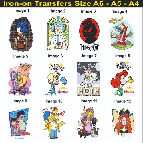 Cartoon iron shirt - on, t