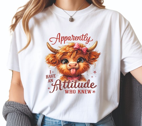 Funny highland cow - funny, iron