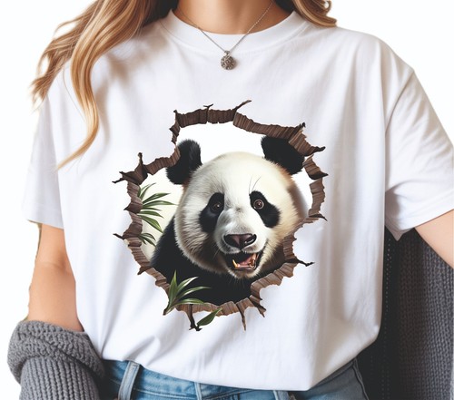 Panda iron transfer heat - on,
