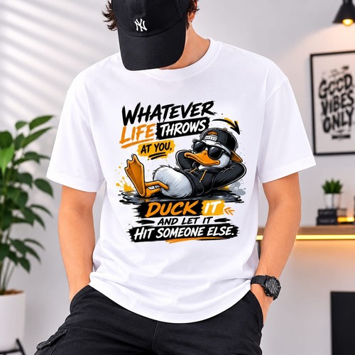 Heat transfer dtf duck - transfer,