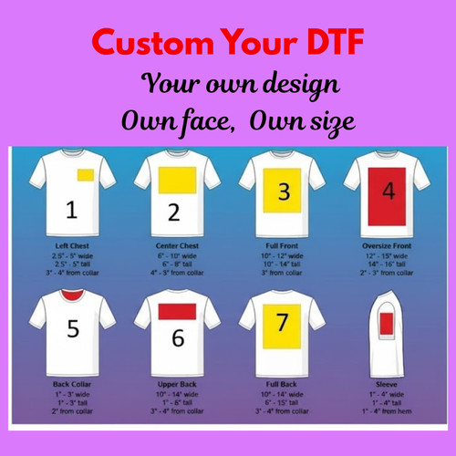 Custom dtf transfer your own - dtf,
