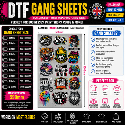 Custom dtf transfers gang - transfers,