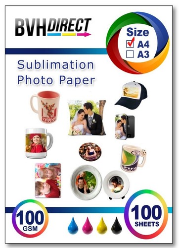 100x sublimation paper iron - 100x,
